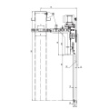 Opérateur de porte VVVF à 2 feuilles économiques Opérateur de portes VVVF MJ01 (CK)